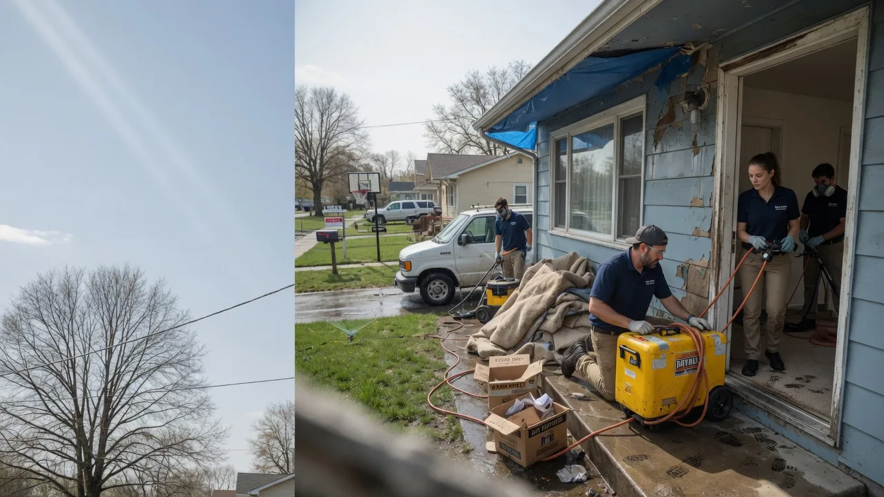 Basement Flood Cleanup in Brady, MT near me